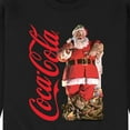 thumbnail image 3 of Coca-Cola - Vintage Santa With Presents - Men's Crew Neck Fleece Pullover, 3 of 5