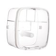 thumbnail image 1 of tssuouriy Practical Kitchen Dining Box Holder Clear Towel Storage Rack for Efficient Cleaning, 1 of 6