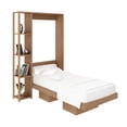 thumbnail image 2 of Cama Individual Abatible Con Estantes Almendra CM8025.0002 MADIK, 2 of 10
