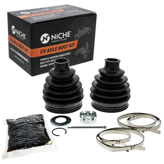 Niche Front CV Axle Boot Kit for Polaris 2204107 Ranger 900 800 UTV 519-KCV2281B