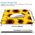 thumbnail image 3 of Sunflowers Mouse Pads, Floral Square Computer Mouse Pad with Non-Slip Rubber Base,Mouse Mat for Office Home Laptop, 3 of 6