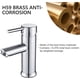 thumbnail image 3 of Grifo de baño mezclador monomando para lavabo, grifo de lavabo alto moderno, grifo de lavabo de latón macizo, mezclador monomando para lavabo adecuado para lavabo de baño, cromado, 3 of 6