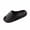 Black, variant on White Unisex Recovery Slides EVA Cushioned Sandals Lightweight Non-Slip Beach Pool Shower Shoes Chunky Sole,Size 7.5-9