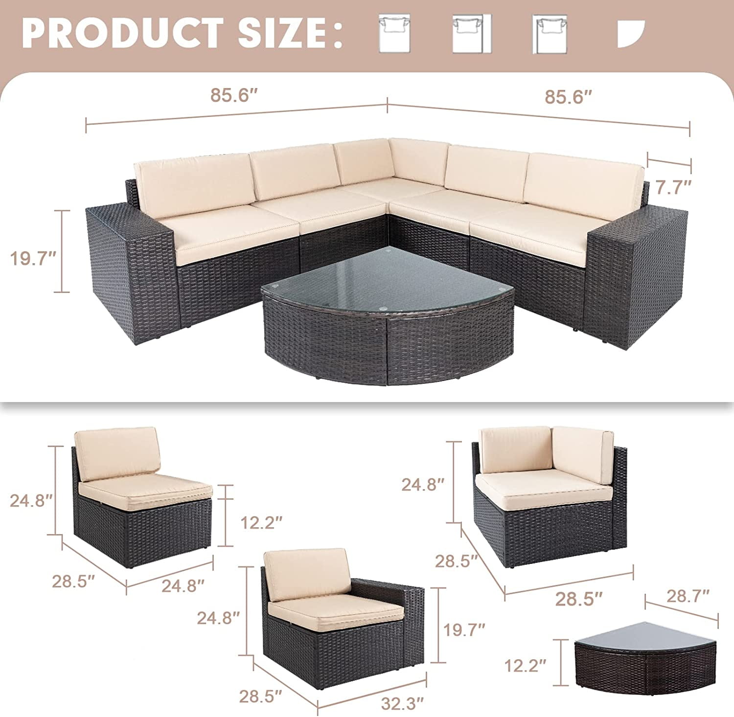 Suncrown outdoor sectional new arrivals