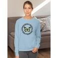 thumbnail image 2 of Good Things Are Possible Retro. Sweatshirt Women - Women Sweatshirt, Medium, 2 of 4