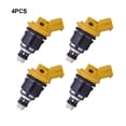 thumbnail image 3 of Youkk 4Pcs 16600-AA170 High Performance And Efficiency 4Pcs Injectors 550cc 555cc For STI GC8 Forester STB 4Pack Metal 1Set, 3 of 6