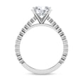 thumbnail image 3 of Earth Jewel 14K White Gold Plated Beautiful Wedding Ring - 2.24 Ct Round Cut Lab Created Diamond - Exquisite Engagement Ring for Women - Ideal Gift for Special Occasion - Dazzling Jewelry for Her, 3 of 3