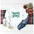 thumbnail image 2 of Whimsical Holly Jolly | Sweatshirt, 2 of 5