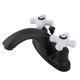 thumbnail image 1 of Kingston Brass Gkb7645Px - Grifo Central Para Baño, 4 Pulgadas, Bronce Aceitado, 1 of 1
