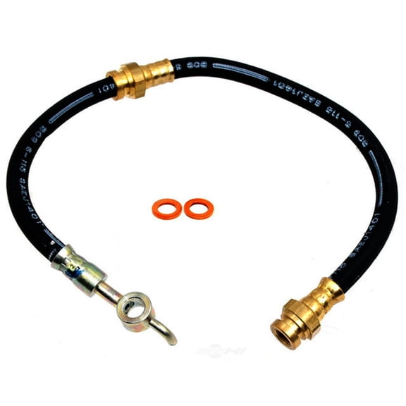 Brake Hydraulic Hose Fits select: 1988-1993 FORD FESTIVA