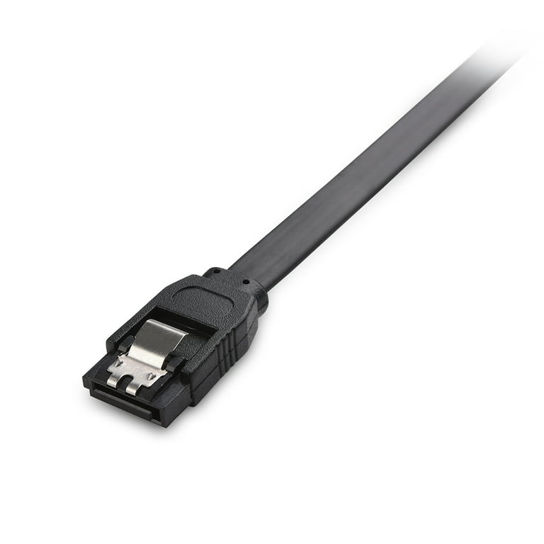 Cable Matters 3-Pack 90 Degree Right Angle 18 Inch 6.0 Gbps SATA III Cable,  SSD Cable, SATA Cables, Black