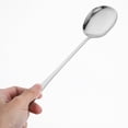 thumbnail image 2 of ROSENICE 1 Set Metal Serving Utensils Fork and Spoon for Restaurant Easy Handling 11.0x2.4x1in, 2 of 8
