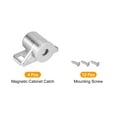 thumbnail image 3 of Uxcell 4 Set Zinc Alloy Magnetic Cabinet Door Catch for Kitchen Cupboard Closet, Silver, 3 of 6