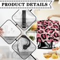 thumbnail image 7 of ZIATUBLES Kitchen Mixer Cover Multi-Functional Stand Mixer Dust Cover with Adjustable Drawstring to Keep Kitchen Mixer Clean for 6-8 Quart Standing Mixer, Pink Leopard Print, 7 of 7