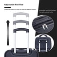thumbnail image 5 of HOMIQUEEN Carry on Luggage Sets, ABS Carry On Luggage Sets with Spinner Wheels, Hardside Expandable Luggage Sets 20''/24'', Hardshell Travel Luggage Sets Women Suitcase, 5 of 10