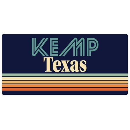 

Kemp Texas 5 x 2.5-Inch Fridge Magnet Retro Design