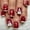 Style 4, variant on Christmas Press on Nails Acrylic Fake Nails 24Pcs False Nails Gel Glue on Nails for Manicure Snowflake Stick on Short Square Nails for New Years Gifts