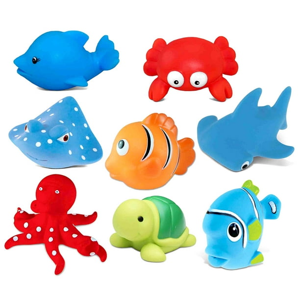 rubber octopus bath toy