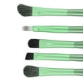 thumbnail image 7 of Vocoste Travel Blending Makeup Brush Set Foundation Contour Concealer Blusher Brush 15.3x2.3cm Green 5 Pcs, 7 of 7