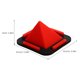thumbnail image 2 of TABLETREANDS Soporte Para Teléfono Rojo De Silicona Con Base Impermeable Para Uso En Escritorio, 2 of 8