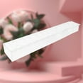 thumbnail image 1 of Caja de flores de rosas acrílicas, jarrón rectangular elegante y creativo (60*10*6,5 cm sin luces), 1 of 9