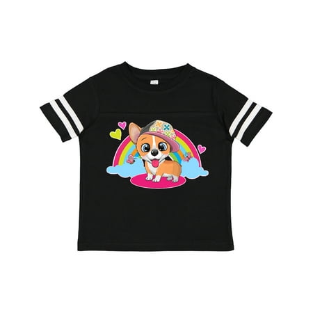 

Inktastic Corgi Dog Gift Puppy Gift Toddler Toddler Girl T-Shirt