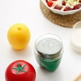 thumbnail image 2 of CNKOO Vegetable Shape Food Storage Box Plastic Reusable Fresh-Keeping Fruit Container Kitchen Food Keeper Tomato, 2 of 5