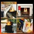 thumbnail image 6 of 4PCS Emergency Fire Blanket, Fire Blanket, Fire Suppression Blanket for Kitchen, Grill, Fireplace (78.7Inch X 78.7Inch), 6 of 8