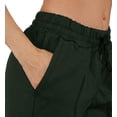 thumbnail image 4 of Bermuda Shorts with Pockets Active Draw string Jersey Summer Shorts, 4 of 5