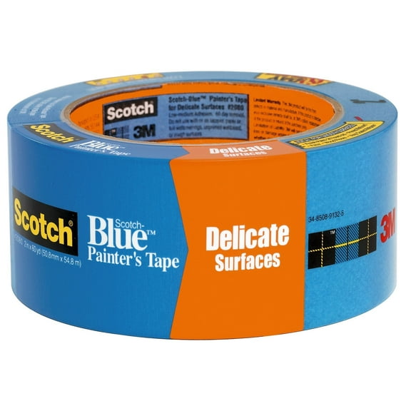 3M 2080EL-48E 2" ScotchBluePainters Masking Tape Delicate Surface