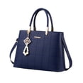 thumbnail image 4 of Bolso de hombro ligero y moderno para mujer, ideal como regalo para el Día de la Madre, para fiestas y trabajo. Azul, 4 of 8