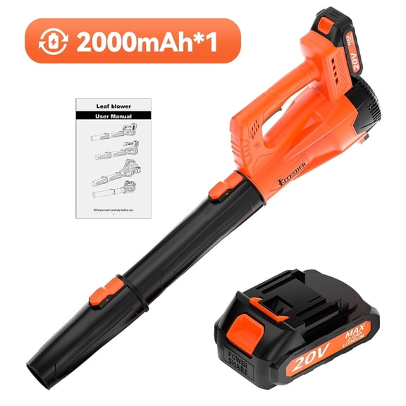 Leaf Blower Portable Wireless Rechargeable Lightweight Handheld Car Duster Vacuum Cleaner Compact Cordless Blower for Lawn Garden Yard