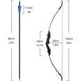 thumbnail image 3 of AMEYXGS Left/Right Handed Adults Recurve Bow, 3 of 7