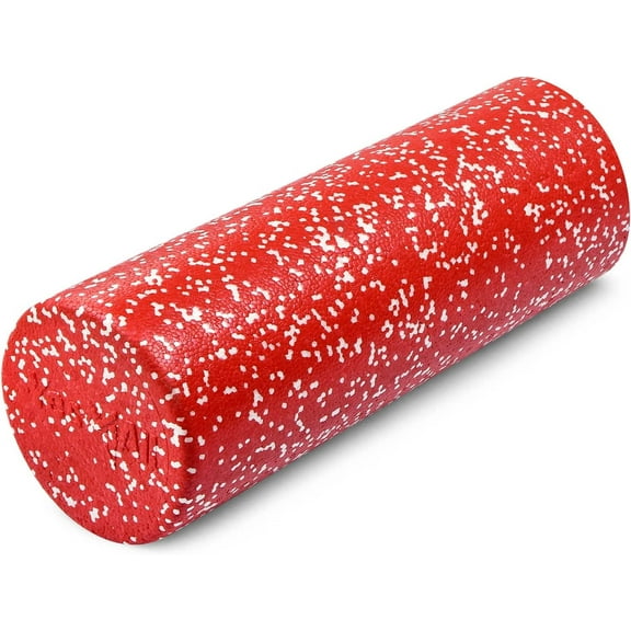 Yes4All 18inch Exercise Foam Roller EPP Red Snow
