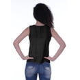 thumbnail image 2 of Moomaya Blouse Sans Manches Unie pour Femmes, Tunique Décontractée d'Été, 2 of 6