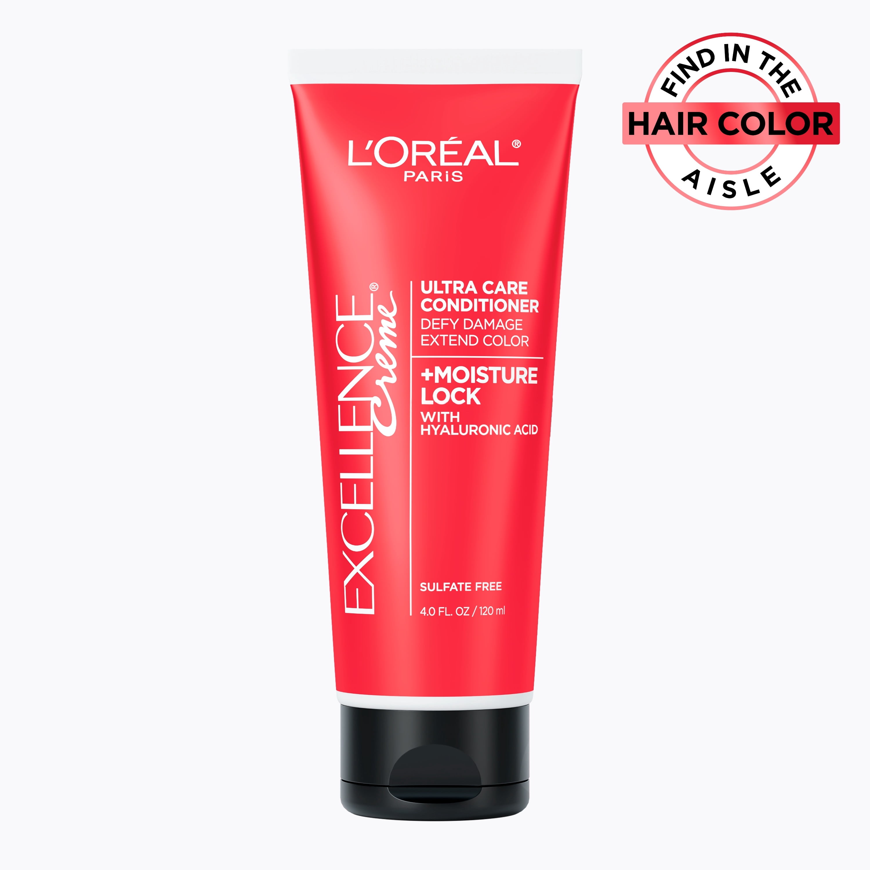 (6 pack) L'Oreal Paris Excellence - Hair Color Moisture Lock Ultra Care Conditioner, 4 fl oz