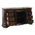 thumbnail image 4 of Home Elegance Antoinetta Collection Dresser with Marble Top, Warm Cherry - 70.75 x 20 x 40 in., 4 of 6