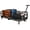 without casters, variant on TEQIN Folding Hitch Mount Cargo Carrier Basket, 60" x 26" x 13.8" Rear Luggage Rack Basket,750lbs Capacity, Trailer Hitch Cargo Carrier For 2" Receivers, Powder Coating, Easy Assembly