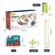 thumbnail image 1 of Juego de bloques de dominó eléctrico para niños y niñas, juguete educativo de bloques de dominó de colocación automática, regalo de cumpleaños, 1 of 4