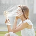 thumbnail image 4 of SUTENGDA Portable Misting Fan Rechargeable  Battery Operated Spray Water Mist Fan  Mini Cooling Fans for Makeup Travel  Beach  Outdoors, 4 of 9
