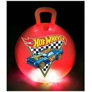 Hot Wheels LED Hopper Ball by Flybar, Indoor and Outdoor Toy, for Kids, Ages 3+