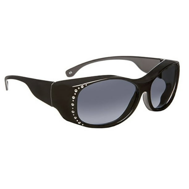 Solar Shield Solar Shield Unisex Black Polarized SolarShield Sunglasses SA12