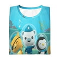 thumbnail image 4 of Kids Octonauts Shirt 3D Printing Cartoon T Shirt Casual Top Short Sleeve Novelty Tee for Boys Girls, 4 of 8