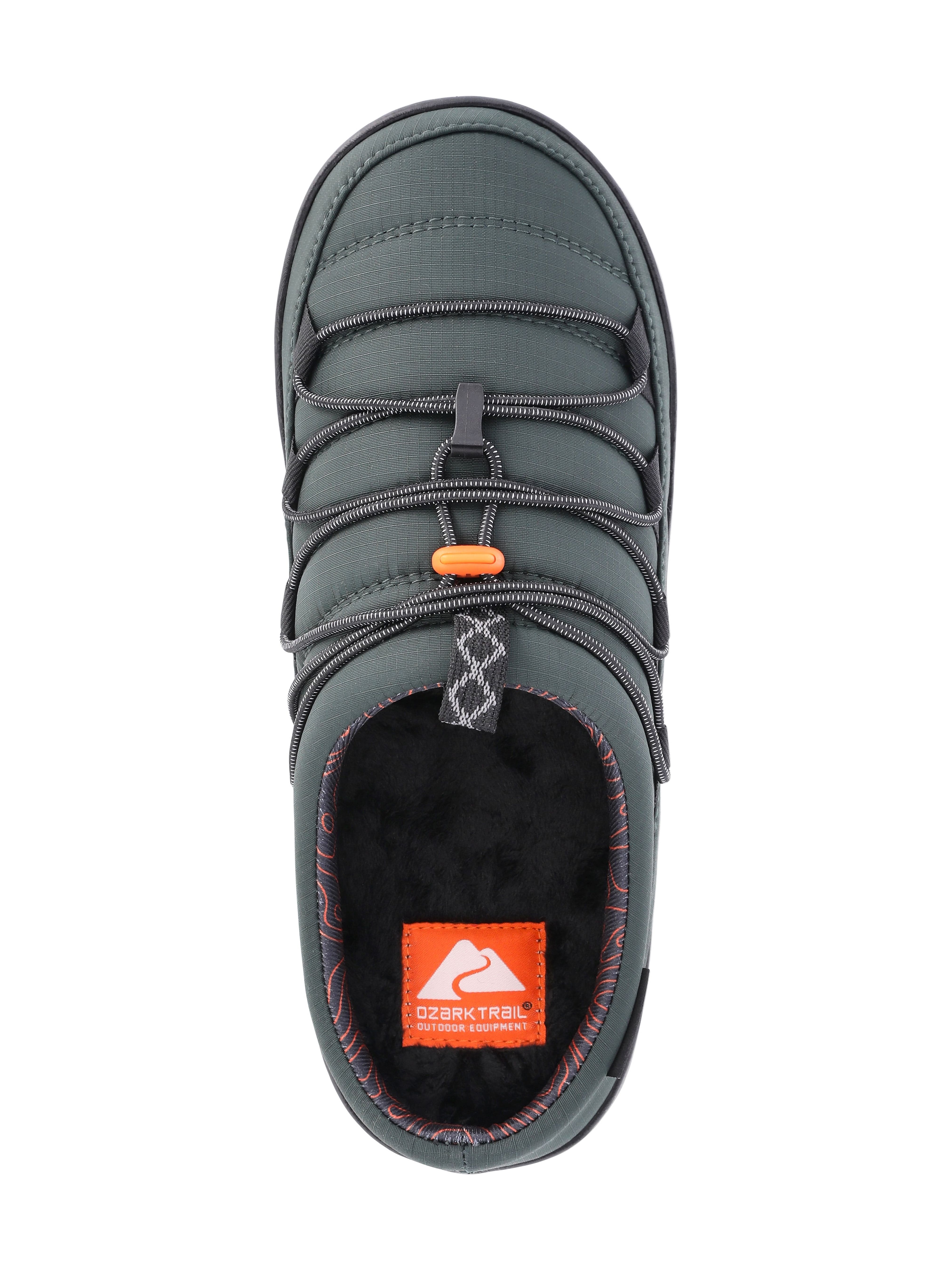 Ozark Trail Men's Bungee Slippers