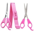 thumbnail image 1 of Hair Cutting Scissor Set Creative Hair Thinning Shears with Fringe Cut Comb Clip, 1 of 8