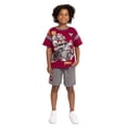 thumbnail image 2 of Monster Jam Boys Graphic Tee with Short Sleeves and Shorts Set, 2 Piece, Sizes 4-16, 2 of 9