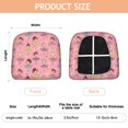 thumbnail image 3 of Ballet Princess Pattern Seat Covers for Dining Room Chairs Set Of 4,Stretch Printed Washable Chair Seat Cover with Elastic Ties and Button,Removable Waterproof Couch Cushion Covers, 3 of 6