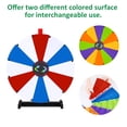 thumbnail image 3 of WinSpin 24" Display Prize Wheel Blue & Red & White DIY Tabletop 12 Slot Modular Custom Spinning Wheel Pop Up Trade Show, 3 of 9