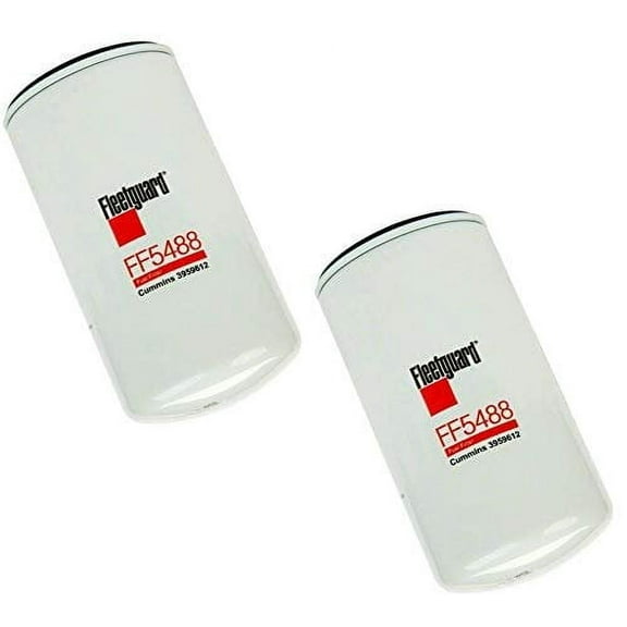 Fleetguard FF5488 Fuel Filter Pack of 2
