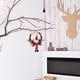 thumbnail image 3 of Navidad Lindo Papá Noel Muñeco De Nieve Elk Guirnalda Puerta De Navidad Guirnalda Para La Decoración De La Fiesta En Casa Minnieouse HA043199-01, 3 of 6